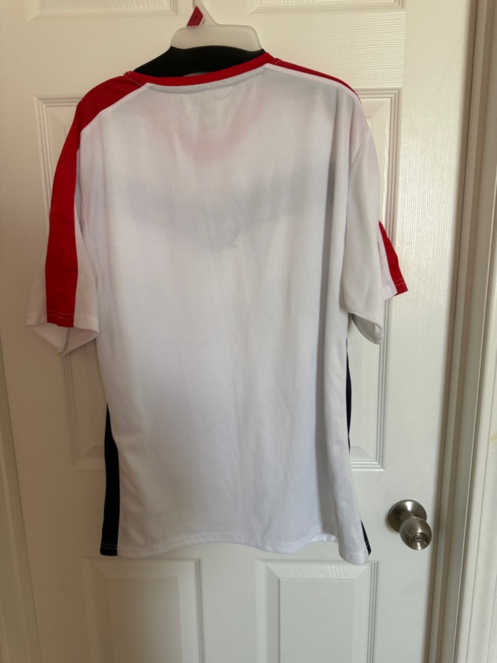 USA adult White Soccer Jersey with Red Trim xxl NWT - Picture 4 of 4